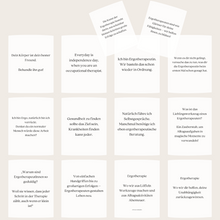 Lade das Bild in den Galerie-Viewer, Ergotherapie Sprüche Poster