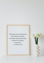 Lade das Bild in den Galerie-Viewer, Ergotherapie Sprüche Poster