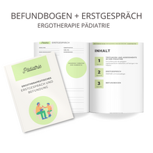 Lade das Bild in den Galerie-Viewer, Erstgespräch & Befundbogen Ergotherapie Pädiatrie