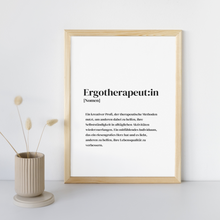 Lade das Bild in den Galerie-Viewer, Ergotherapeut:in Poster (digital)