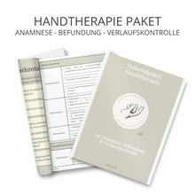 Lade das Bild in den Galerie-Viewer, Materialpaket Handtherapie zur Anamnese, Befundung & Verlaufskontrolle