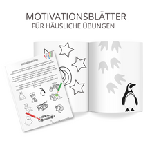 Lade das Bild in den Galerie-Viewer, Motivationsblätter für häusliche Übungen