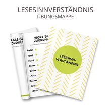 Lade das Bild in den Galerie-Viewer, Übungsmappe Lesesinnverständnis