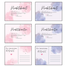 Lade das Bild in den Galerie-Viewer, Dankeskarte Praktikum Physiotherapie