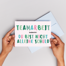 Lade das Bild in den Galerie-Viewer, Postkarten Danke/Mitarbeiter/Team