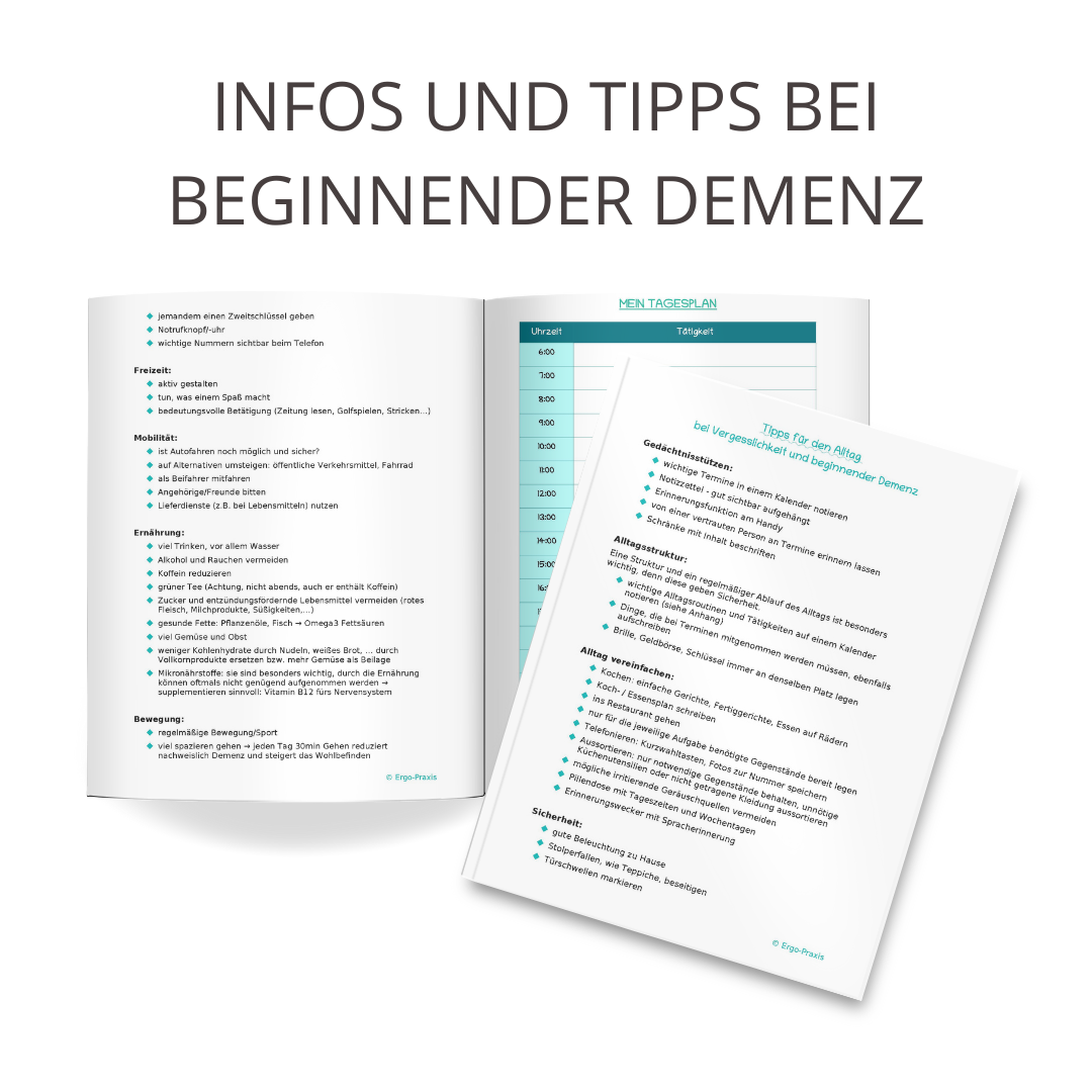 Infos und Tipps bei beginnender Demenz – Therapiemarktplatz