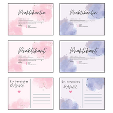 Lade das Bild in den Galerie-Viewer, Dankeskarte Praktikum Ergotherapie