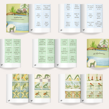 Lade das Bild in den Galerie-Viewer, Kinder-Yoga-Schatzreise (E-Book + Spiel + Erklärungen + Ausmalbilder) 2.0.Version