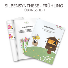 Lade das Bild in den Galerie-Viewer, Übungsheft Silbensythese Frühling