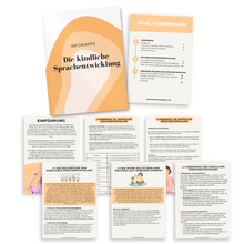 Lade das Bild in den Galerie-Viewer, Infomappe - Die kindliche Sprachentwicklung