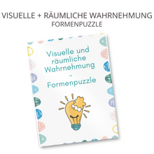 Lade das Bild in den Galerie-Viewer, Visuelle und räumliche Wahrnehmung - Formenpuzzle
