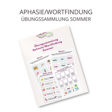 Lade das Bild in den Galerie-Viewer, Übungssammlung Aphasie/Wortfindung Sommer