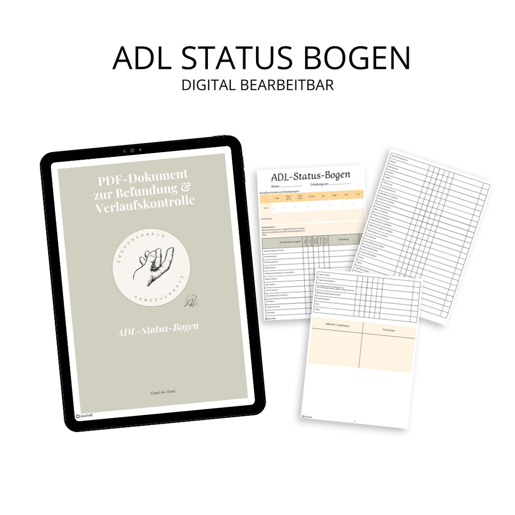 ADL-Status-Bogen mit Formularfeldern (digital bearbeitbar)