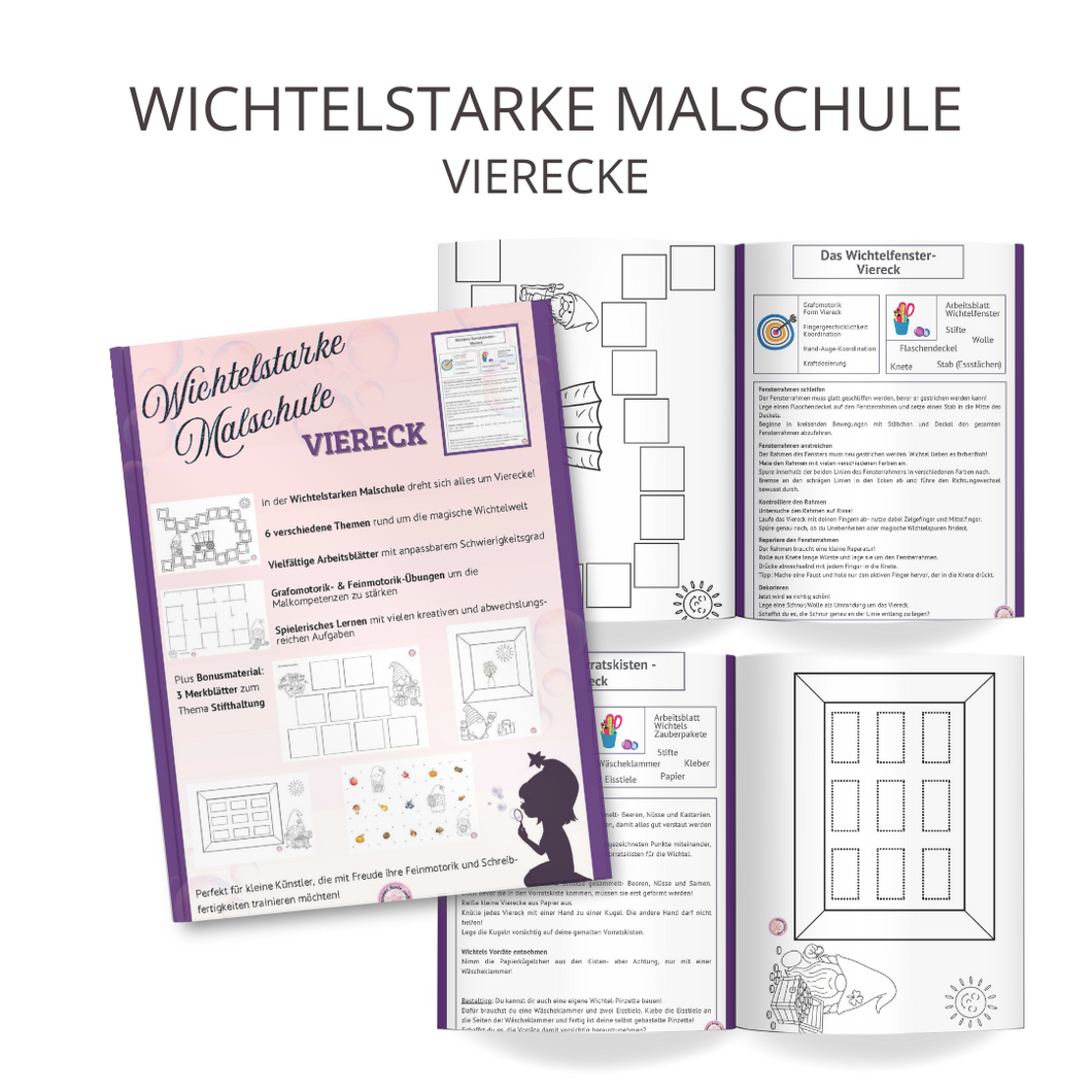 Wichtelstarke Malschule
