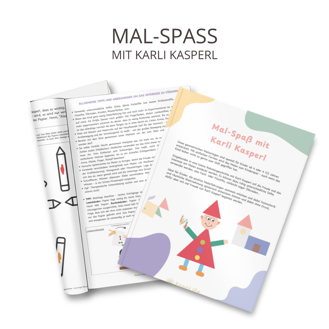 Malvorlagen Kinder: Mal-Spaß mit Karli Kasperl