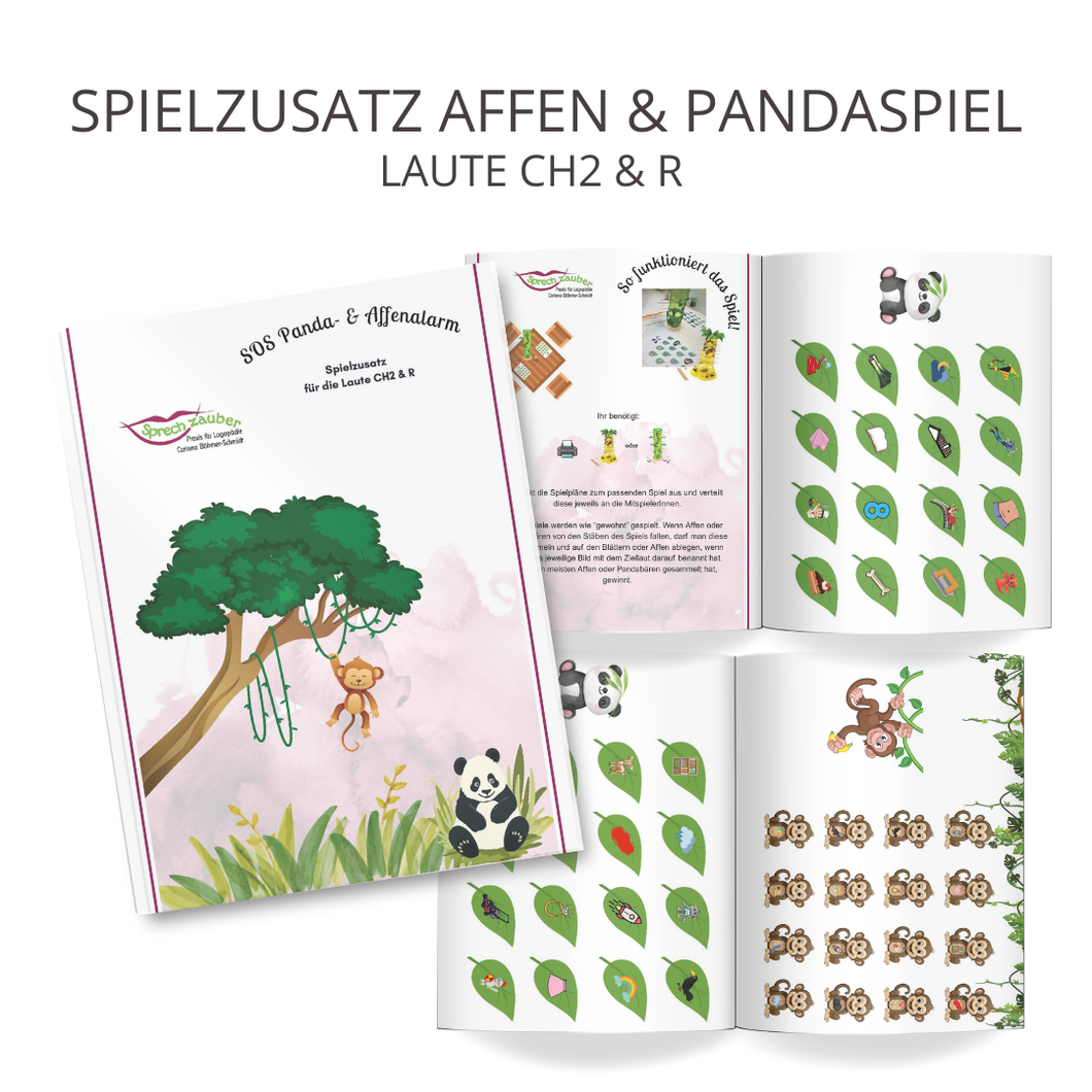 Spielzusatz Laute R & CH2 Affen- & Pandaspiel