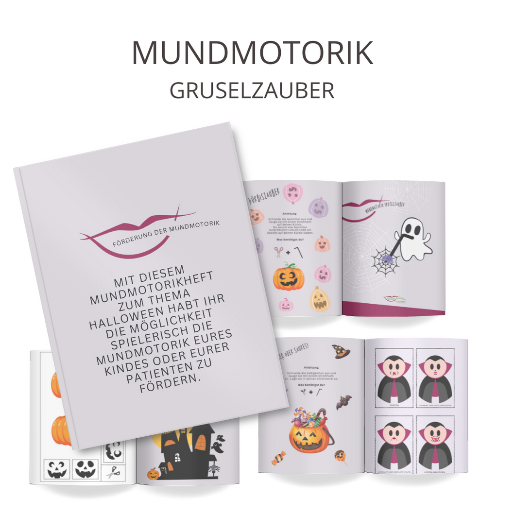 Mundmotorikheft Gruselzauber