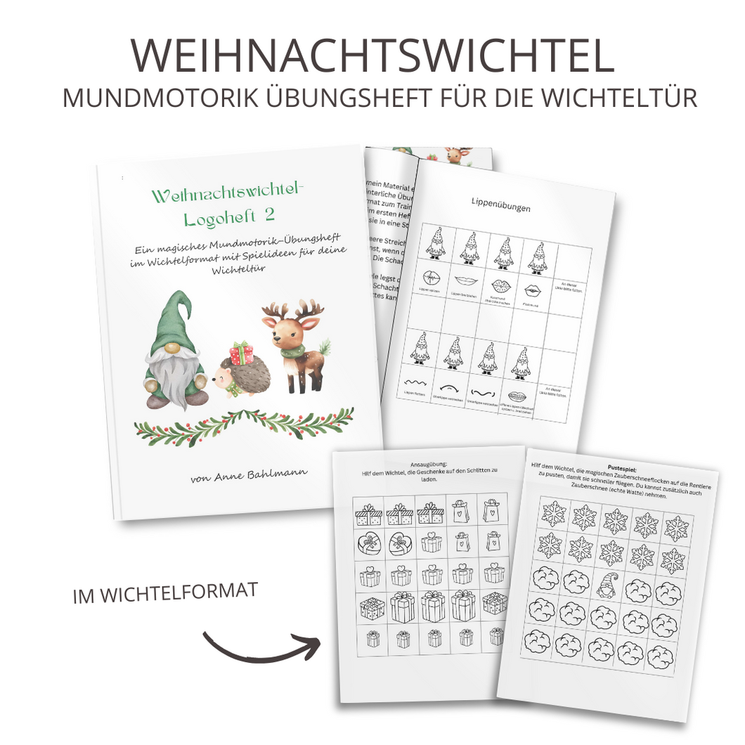 Weihnachtswichtel- Logoheft 2