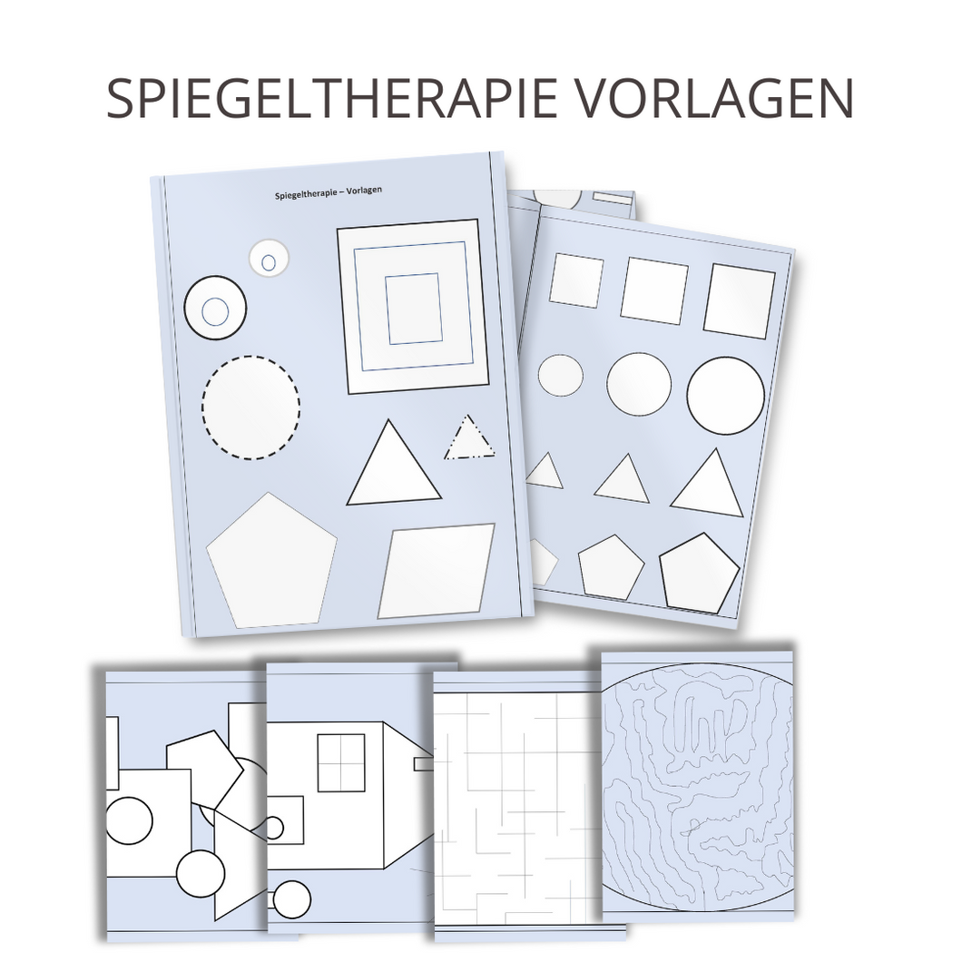 Spiegeltherapie Vorlagen und Anleitung