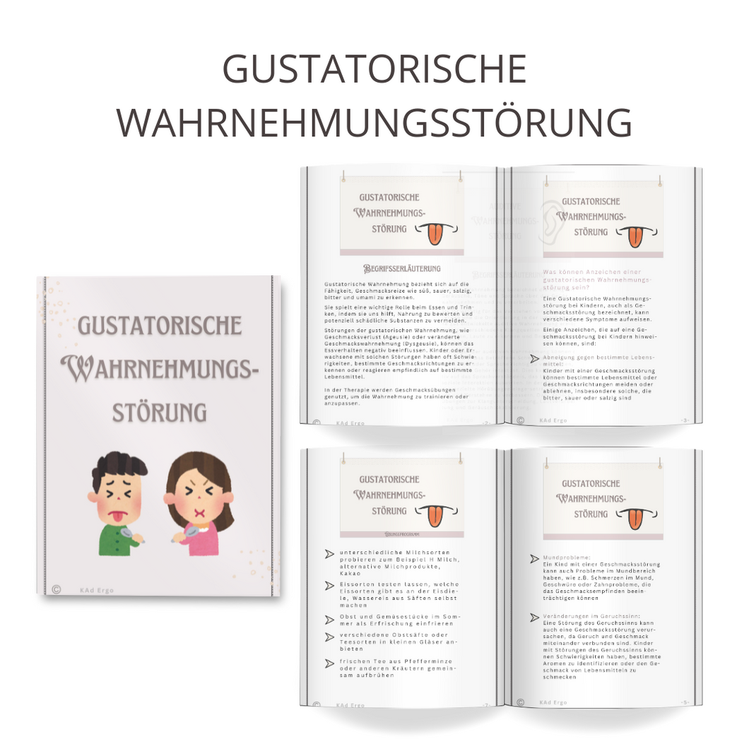 gustatorische Wahrnehmungsstörung