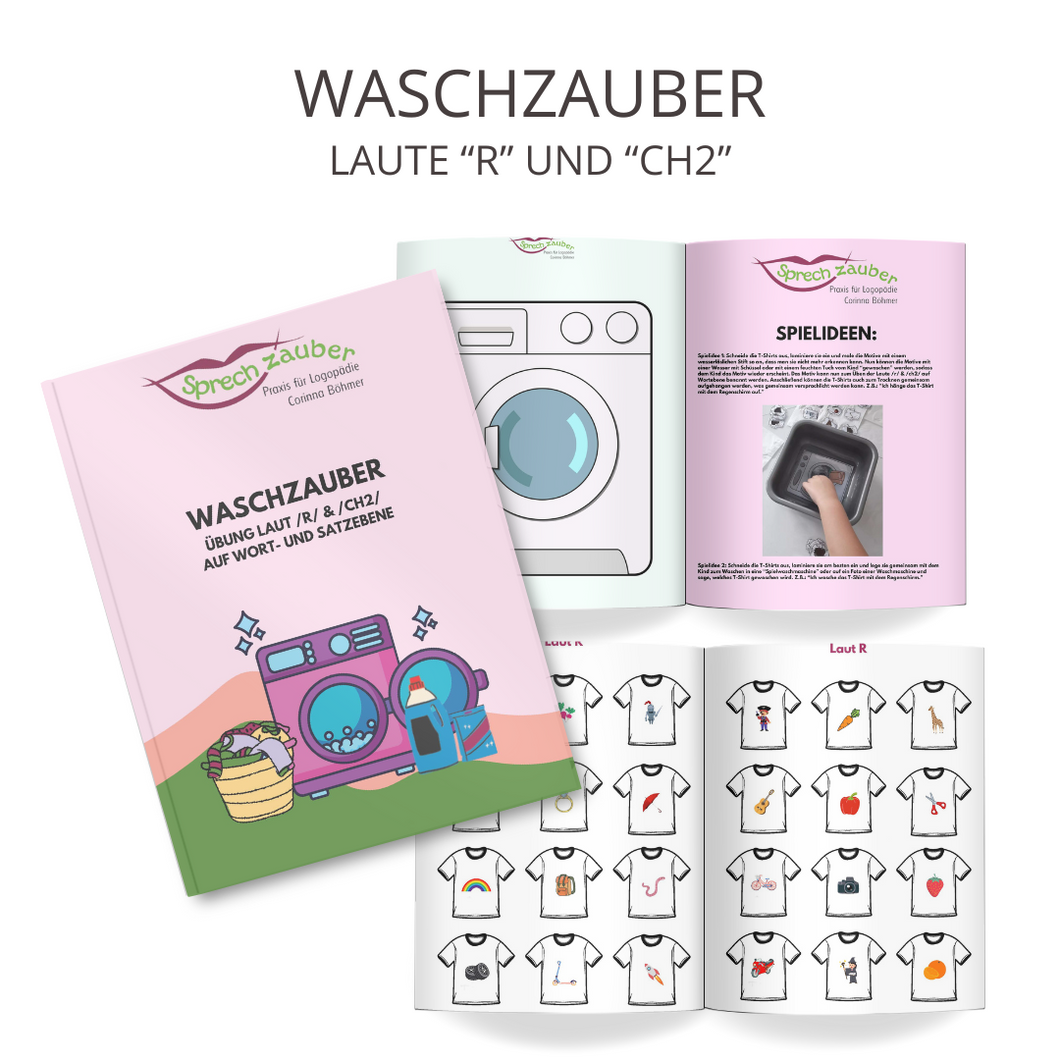 Waschzauber Laute /r/ & /ch2/