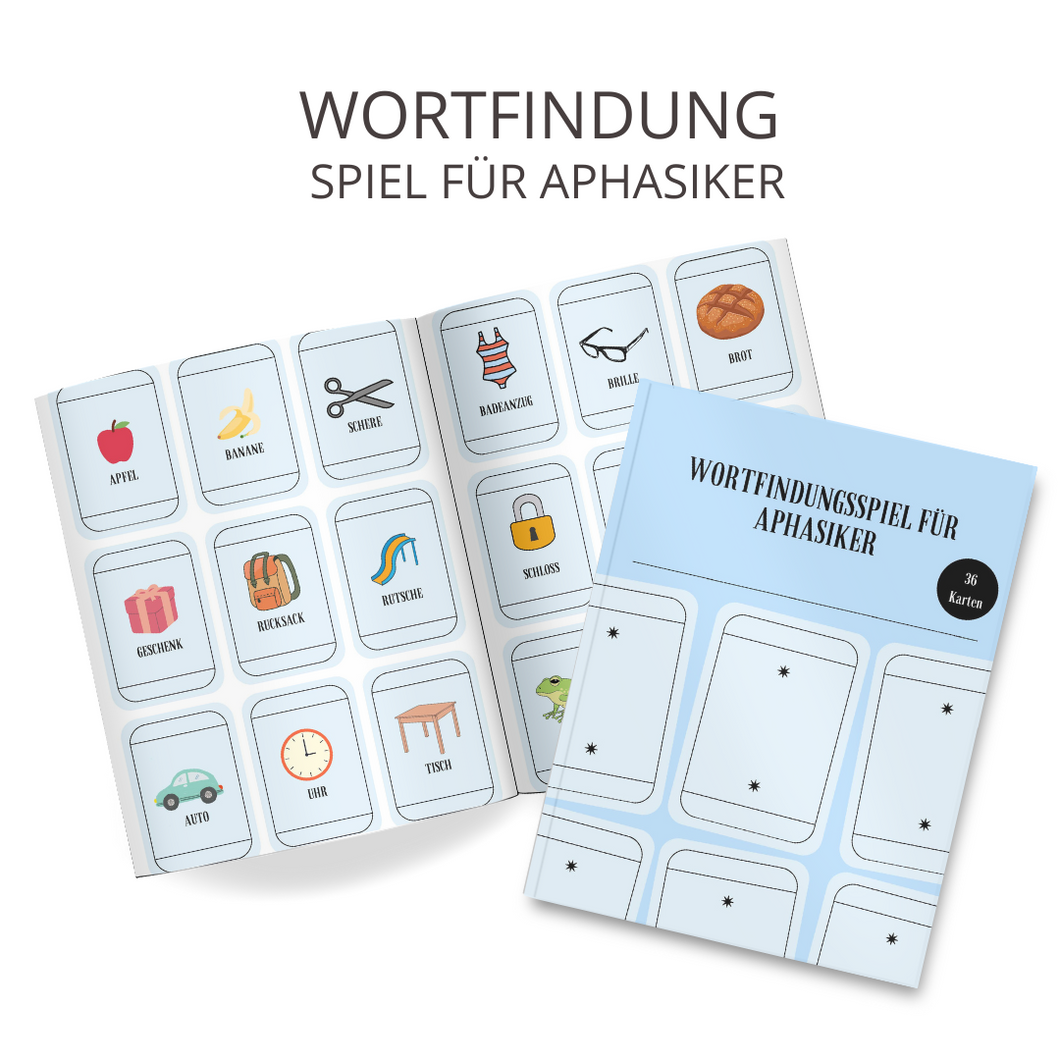 Wortfindungsspiel für Aphasiker