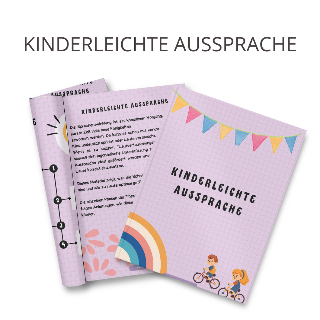 Kinderleichte Aussprache - der Weg durch die Aussprachetherapie