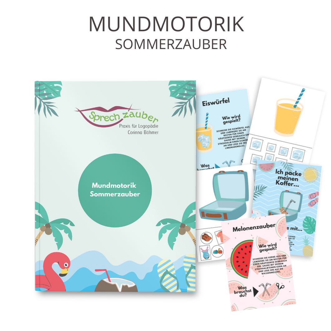 Mundmotorikheft Sommerzauber