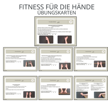 Lade das Bild in den Galerie-Viewer, Fitness für die Hände - Übungskarten
