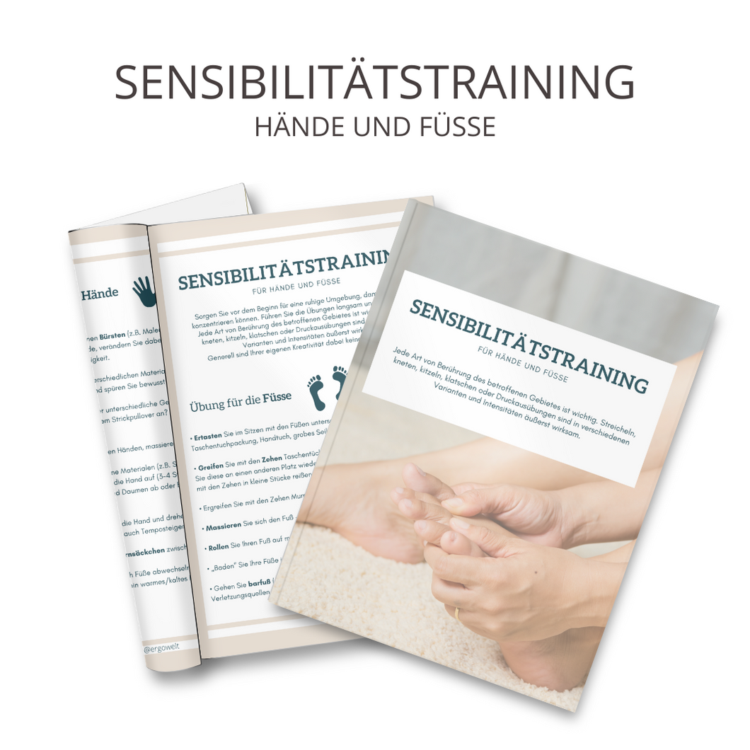 Sensibilitätstraining Hände und Füße