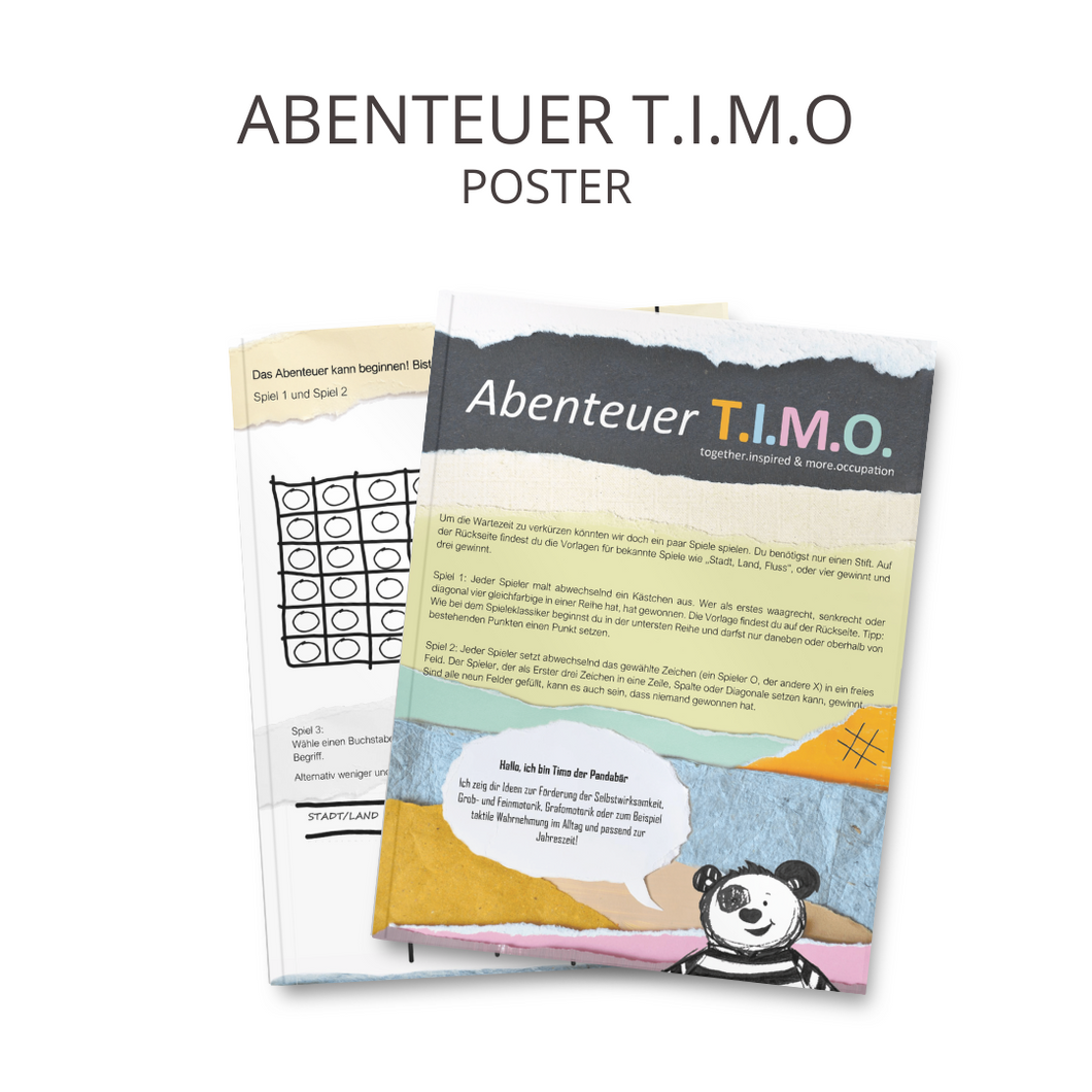 Poster Abenteuer T.I.M.O
