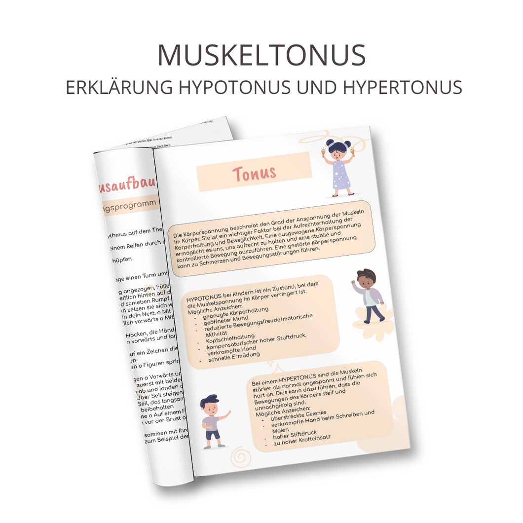 Muskeltonus: Eine Erklärung über Hypotonus und Hypertonus mit anschließenden Übungen