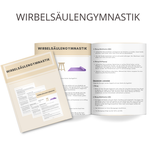 Bild von Wirbelsäulengymnastik Übungen pdf